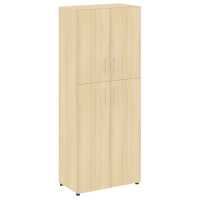 Шкаф высокий широкий (2 средних фасада ЛДСП + 2 низких фасада ЛДСП) Yalta LT.ST-1.8 акация лорка